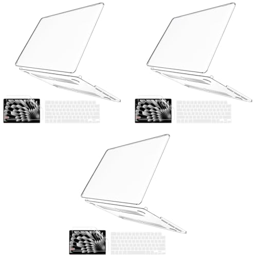 ZORBES® Laptop Cover Compatible with 15 Inch MacBook Air M4 A3241 M3 A3114 M2 A2941 2025 2024 2023 Release Hard Shell Case with Keyboard Screen Clear Plastic Protector ZORBES® Laptop Cover Compatible with 15 Inch MacBook Air M4 A3241 M3 A3114 M2 A2941 2025 2024 2023 Release Hard Shell Case with Keyboard Screen Clear Plastic Protector